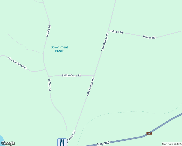 map of restaurants, bars, coffee shops, grocery stores, and more near 8 South Ohio Cross Road in Yarmouth