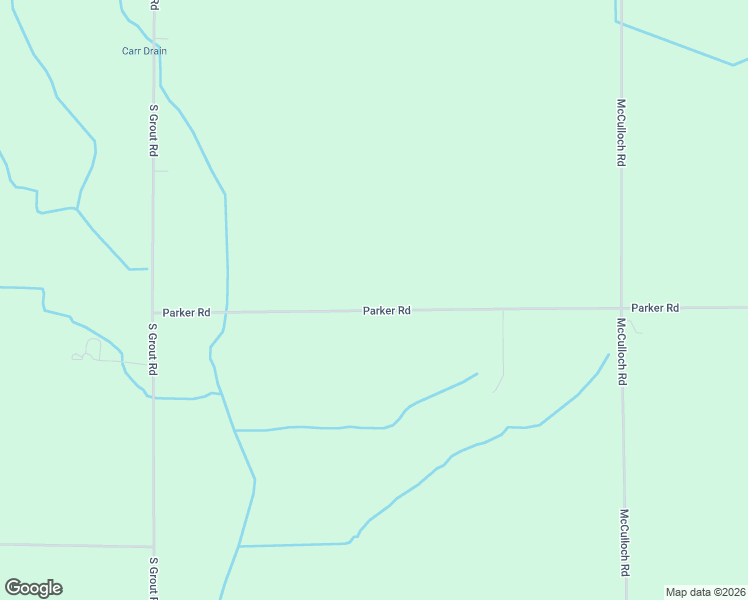 map of restaurants, bars, coffee shops, grocery stores, and more near 4000-4422 Parker Road in Gladwin