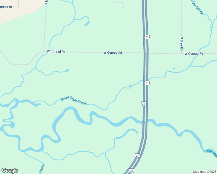 map of restaurants, bars, coffee shops, grocery stores, and more near U.S. 31 in Ludington