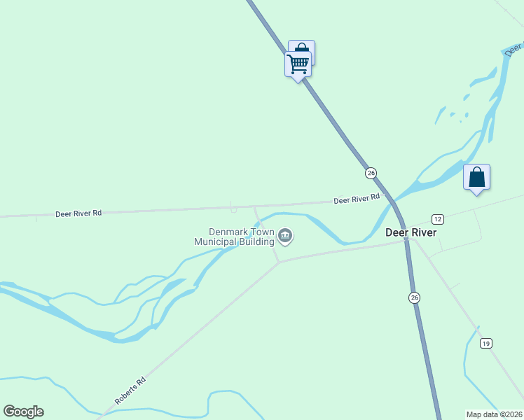 map of restaurants, bars, coffee shops, grocery stores, and more near 3944 Deer River Road in Carthage