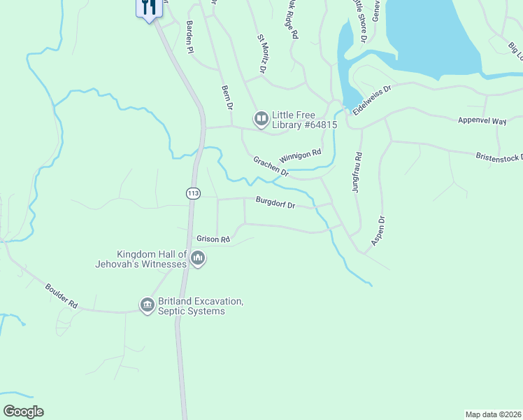 map of restaurants, bars, coffee shops, grocery stores, and more near 18 Grison Road in Madison