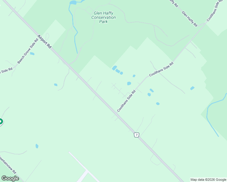 map of restaurants, bars, coffee shops, grocery stores, and more near 8 Glenn Court in Caledon East