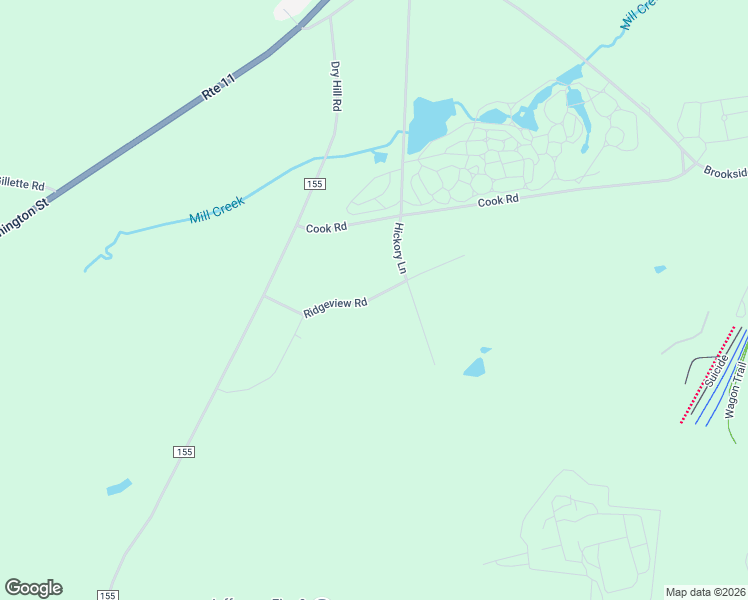 map of restaurants, bars, coffee shops, grocery stores, and more near 22596 Ridgeview Rd in Watertown