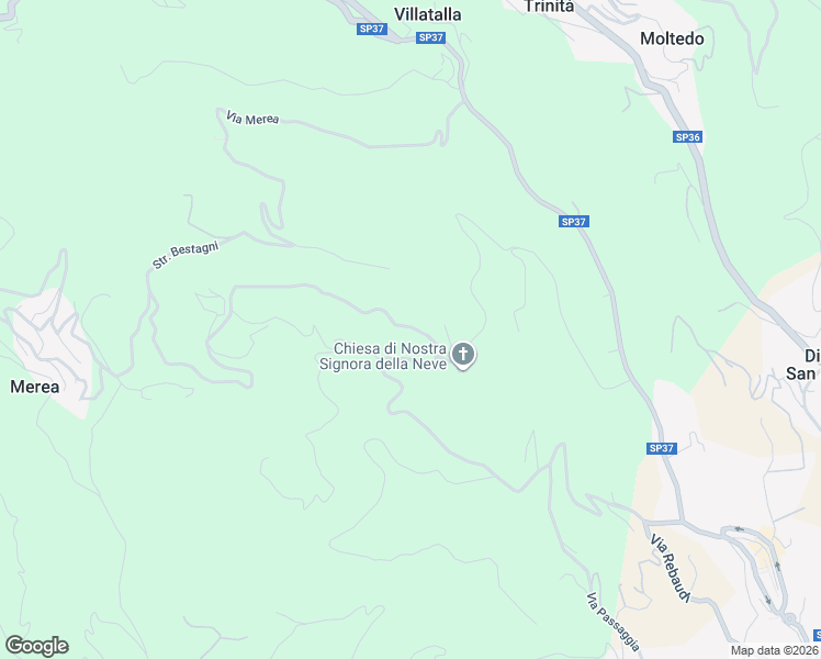 map of restaurants, bars, coffee shops, grocery stores, and more near 21 Via Madonna Della Neve in Diano Castello