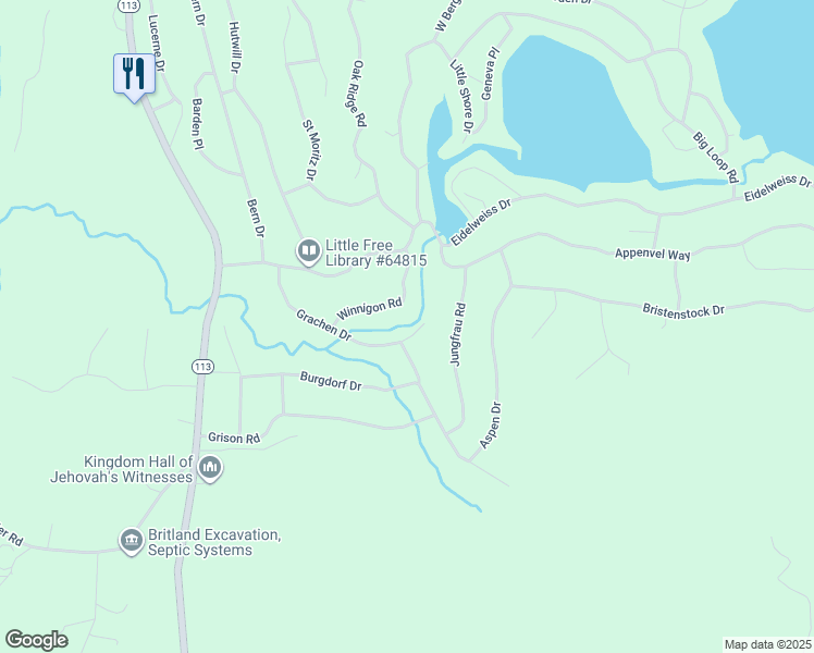 map of restaurants, bars, coffee shops, grocery stores, and more near 13 Winnigon Road in Madison