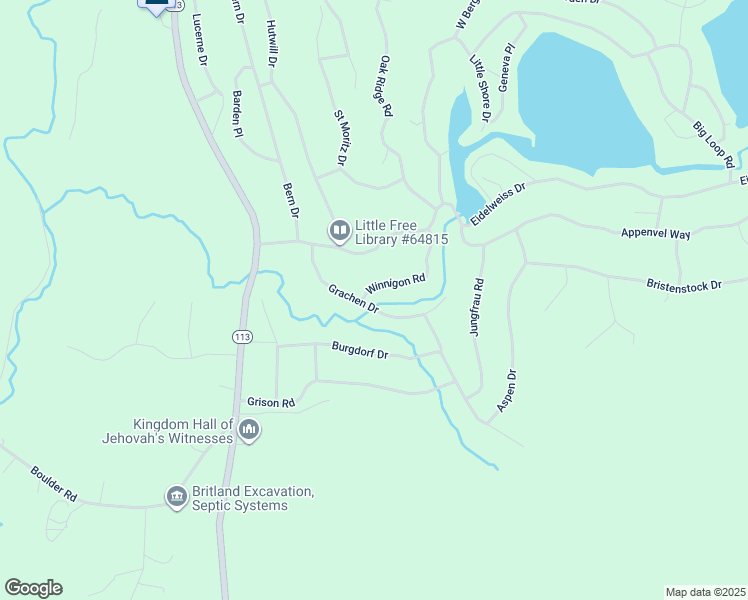 map of restaurants, bars, coffee shops, grocery stores, and more near 5 Winnigon Road in Madison