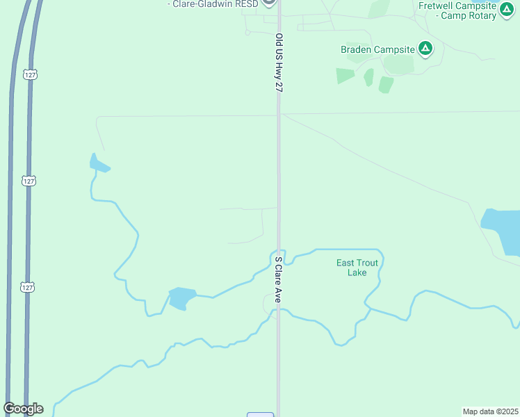 map of restaurants, bars, coffee shops, grocery stores, and more near 3880 South Clare Avenue in Clare