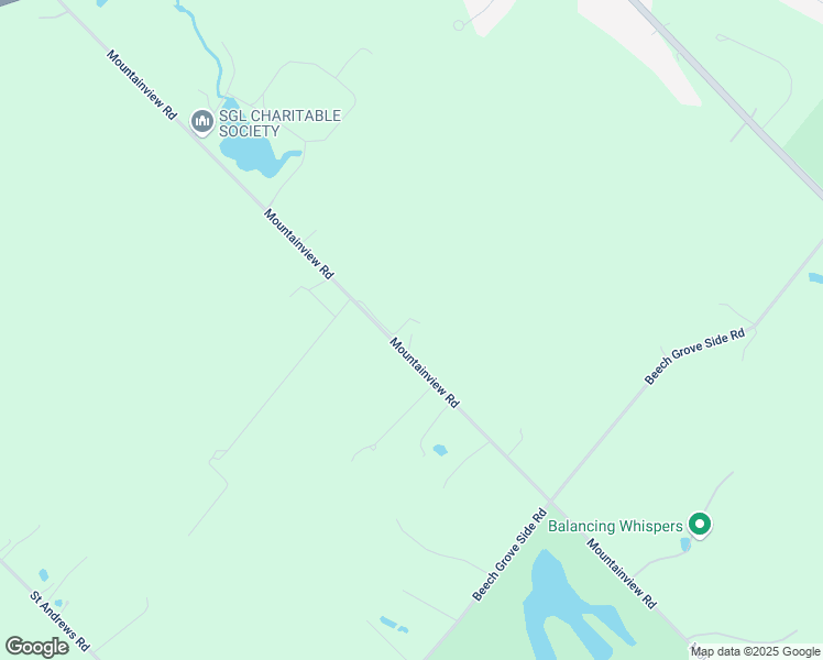 map of restaurants, bars, coffee shops, grocery stores, and more near 19617 Mountainview Road in Caledon East