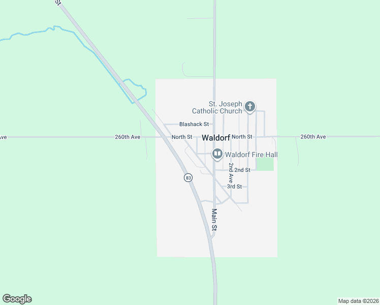 map of restaurants, bars, coffee shops, grocery stores, and more near 107 1st Street in Waldorf
