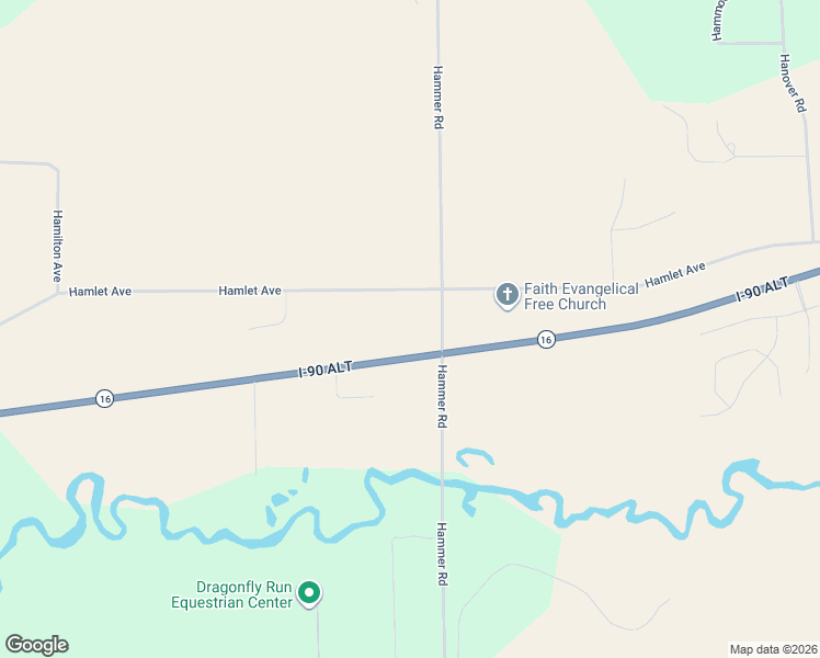 map of restaurants, bars, coffee shops, grocery stores, and more near 6451 Hamlet Avenue in Sparta