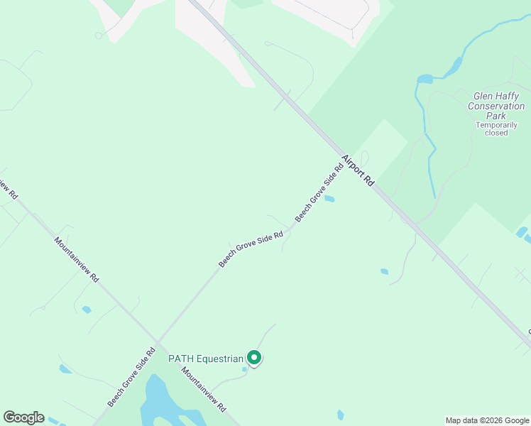 map of restaurants, bars, coffee shops, grocery stores, and more near 5812 Beech Grove Side Road in Regional Municipality of Peel