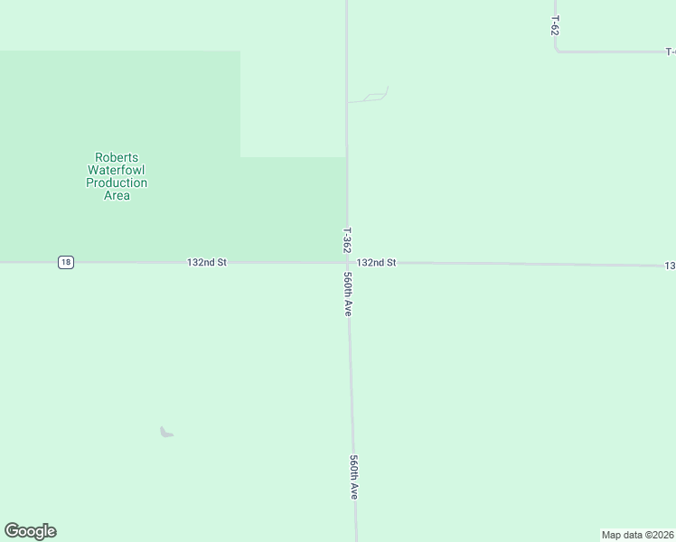 map of restaurants, bars, coffee shops, grocery stores, and more near 55997 132nd Street in Mapleton