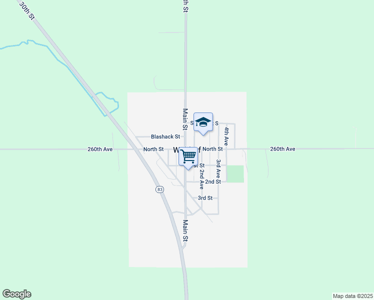 map of restaurants, bars, coffee shops, grocery stores, and more near in Waldorf