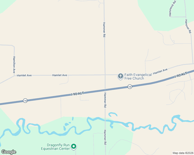 map of restaurants, bars, coffee shops, grocery stores, and more near 6451 Hamlet Avenue in Sparta