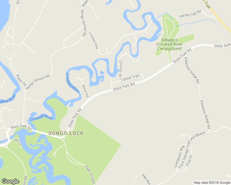 map of restaurants, bars, coffee shops, grocery stores, and more near 200 State Park Road in Casco