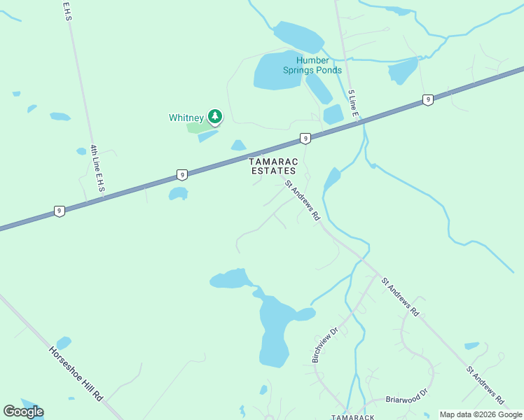 map of restaurants, bars, coffee shops, grocery stores, and more near in Caledon East