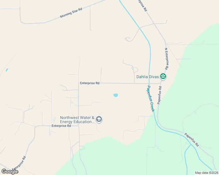 map of restaurants, bars, coffee shops, grocery stores, and more near 36243 Enterprise Road in Creswell