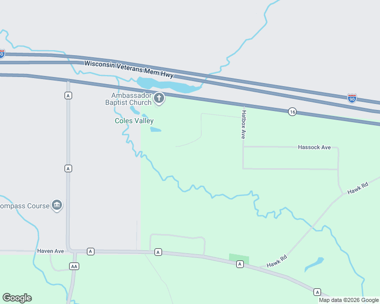map of restaurants, bars, coffee shops, grocery stores, and more near 15646 Hat Avenue in Sparta