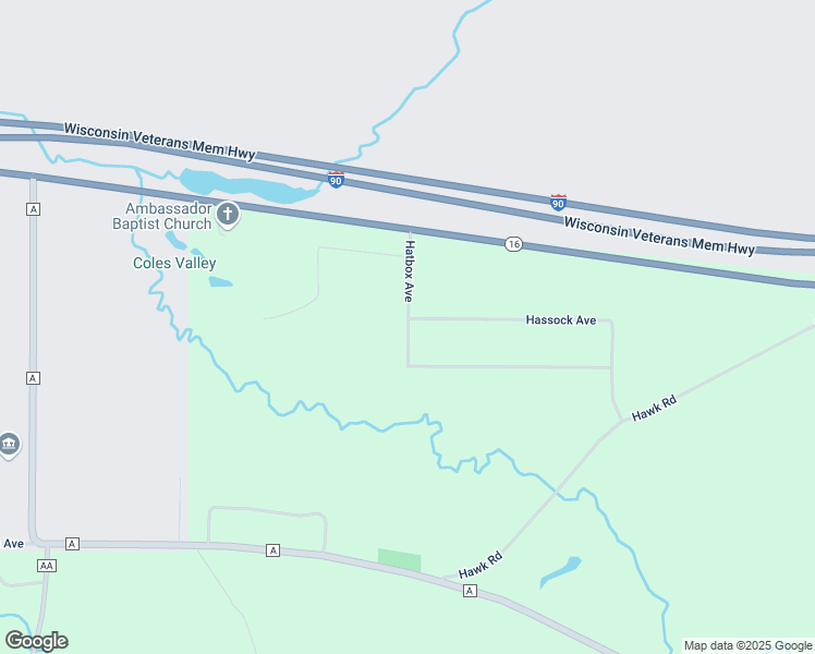 map of restaurants, bars, coffee shops, grocery stores, and more near 15915 Hatbox Avenue in Sparta