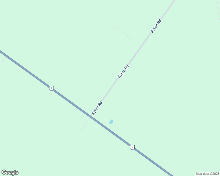 map of restaurants, bars, coffee shops, grocery stores, and more near 9462 Ayton Road in Harriston