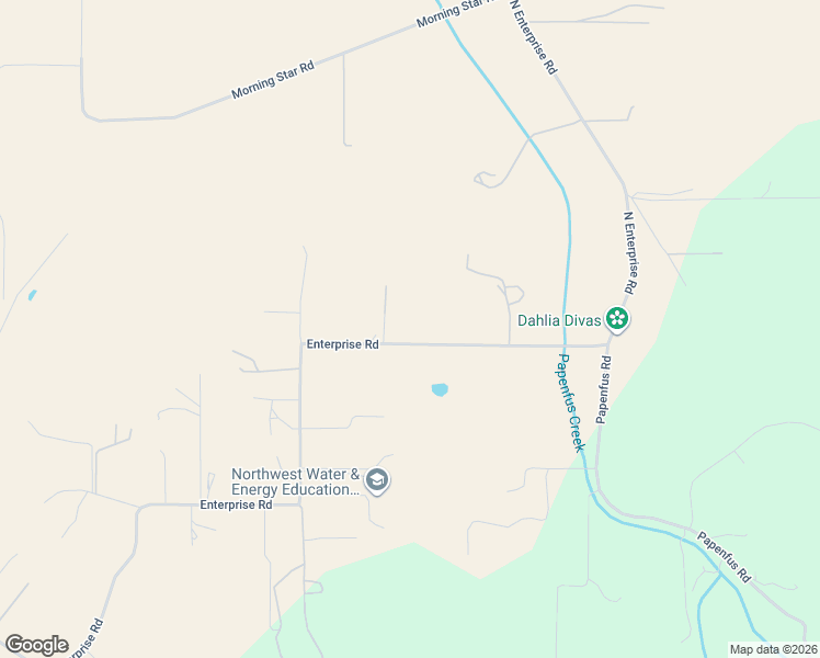 map of restaurants, bars, coffee shops, grocery stores, and more near 36243 Enterprise Road in Creswell