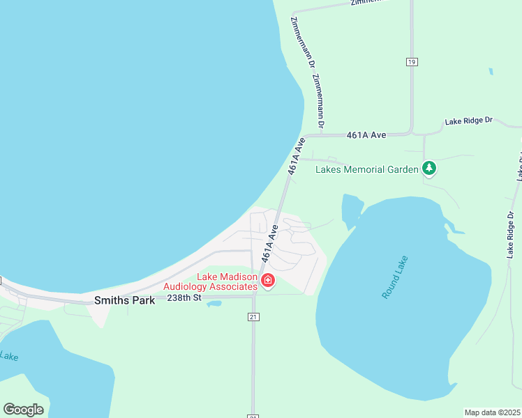 map of restaurants, bars, coffee shops, grocery stores, and more near 23777 461A Avenue in Wentworth