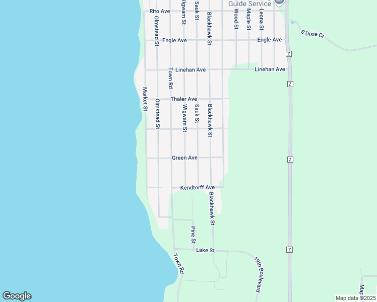 map of restaurants, bars, coffee shops, grocery stores, and more near 2184 Wigwam Street in Friendship