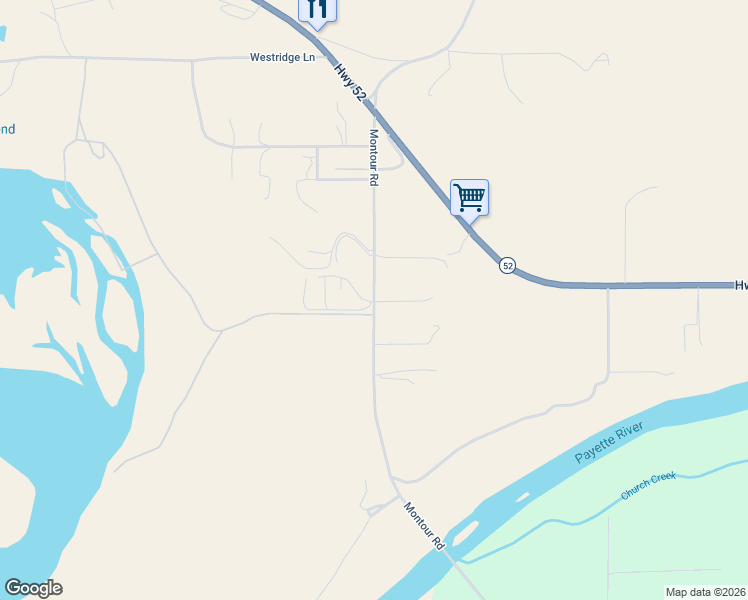 map of restaurants, bars, coffee shops, grocery stores, and more near 4783 Montour Road in Emmett