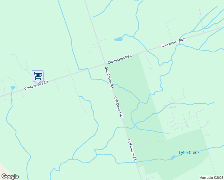 map of restaurants, bars, coffee shops, grocery stores, and more near 2741 Golf Course Road in Newcastle