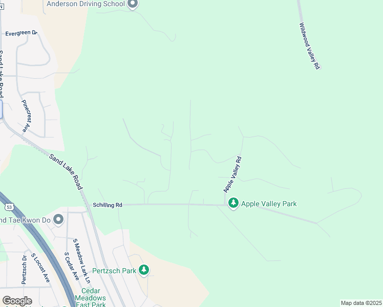 map of restaurants, bars, coffee shops, grocery stores, and more near 6076 Summerglow Trail in Onalaska