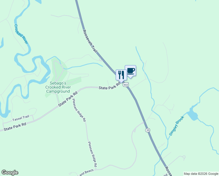 map of restaurants, bars, coffee shops, grocery stores, and more near 1 Muriel Way in Casco