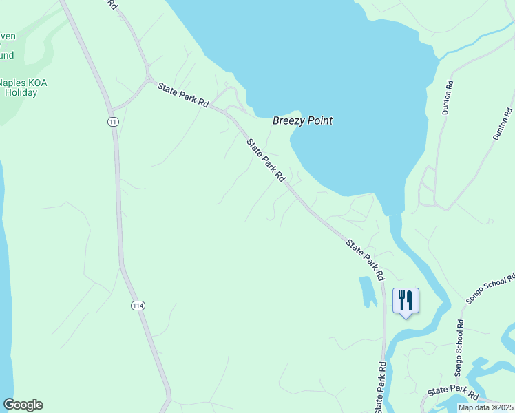 map of restaurants, bars, coffee shops, grocery stores, and more near 53 Springer Drive in Naples