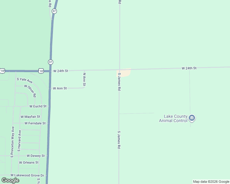 map of restaurants, bars, coffee shops, grocery stores, and more near 3197 South James Road in Baldwin