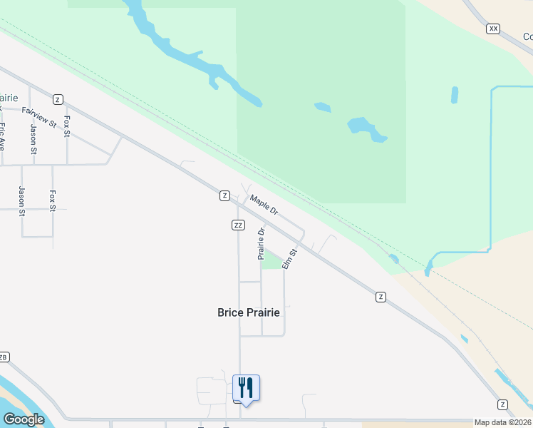 map of restaurants, bars, coffee shops, grocery stores, and more near W7868 County Road Z in Onalaska