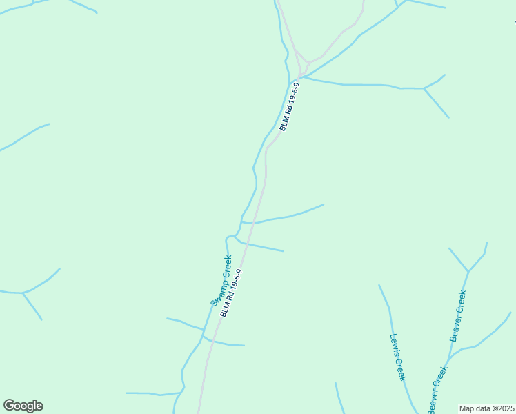 map of restaurants, bars, coffee shops, grocery stores, and more near BLM Road 19-6-9 in Lane County