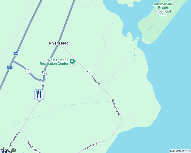 map of restaurants, bars, coffee shops, grocery stores, and more near 141 River Head Road in Port Mouton