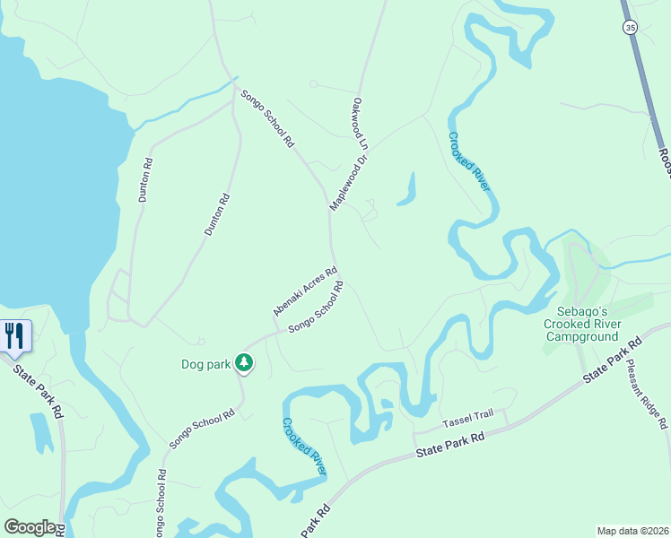 map of restaurants, bars, coffee shops, grocery stores, and more near 30 Abenaki Acres Road in Naples