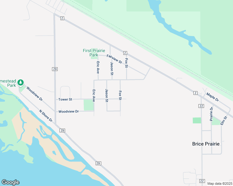 map of restaurants, bars, coffee shops, grocery stores, and more near N6177 Fox Street in Onalaska