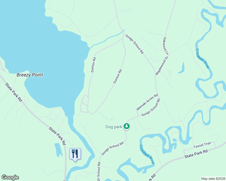 map of restaurants, bars, coffee shops, grocery stores, and more near 13 Abenaki Acres Road in Naples