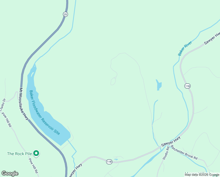 map of restaurants, bars, coffee shops, grocery stores, and more near 123 Old County Road in Warren