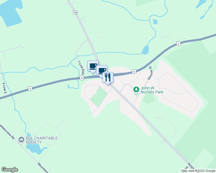 map of restaurants, bars, coffee shops, grocery stores, and more near in 
