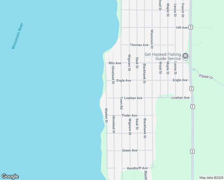 map of restaurants, bars, coffee shops, grocery stores, and more near 2145 Olmstead Street in Friendship