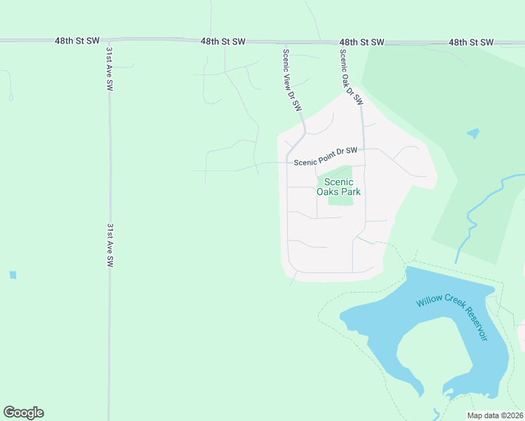 map of restaurants, bars, coffee shops, grocery stores, and more near 5141 Scenic View Drive Southwest in Rochester