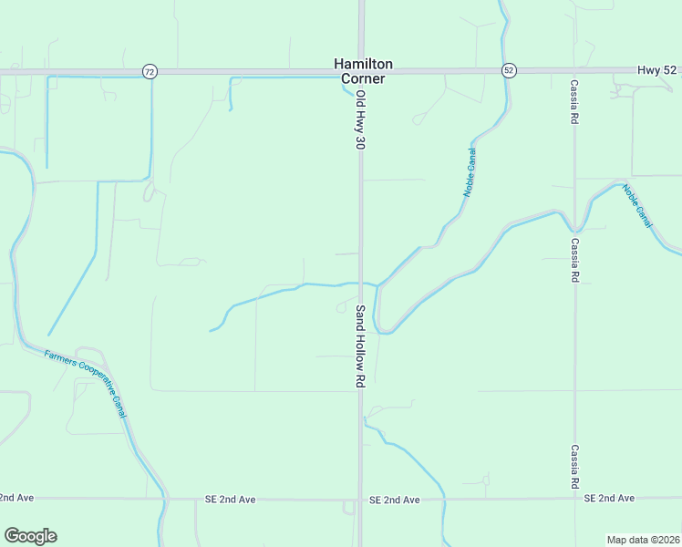 map of restaurants, bars, coffee shops, grocery stores, and more near 5367 Sand Hollow Road in New Plymouth