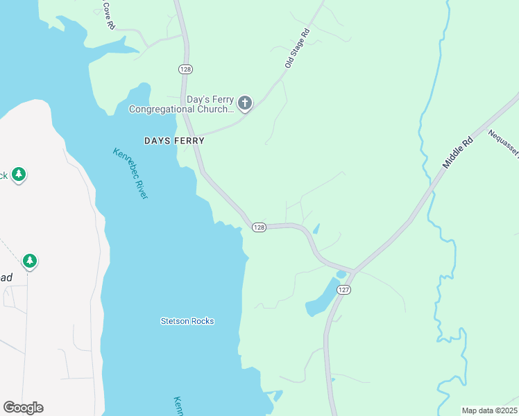 map of restaurants, bars, coffee shops, grocery stores, and more near 76 River Road in Woolwich