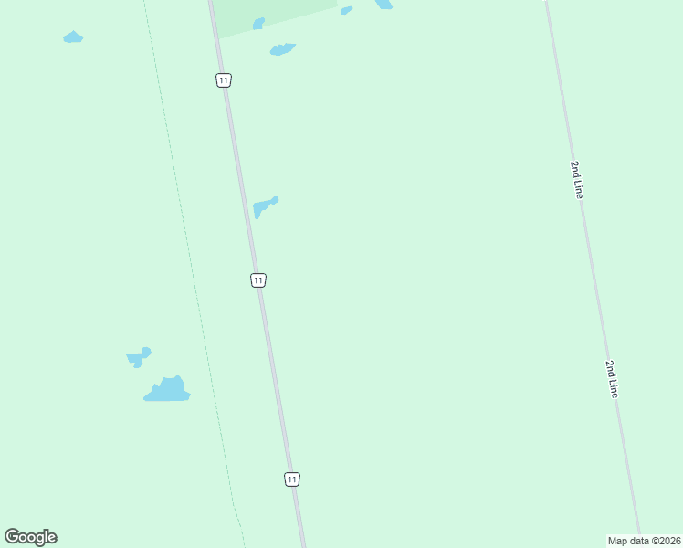 map of restaurants, bars, coffee shops, grocery stores, and more near 473449 County Road 11 in Amaranth