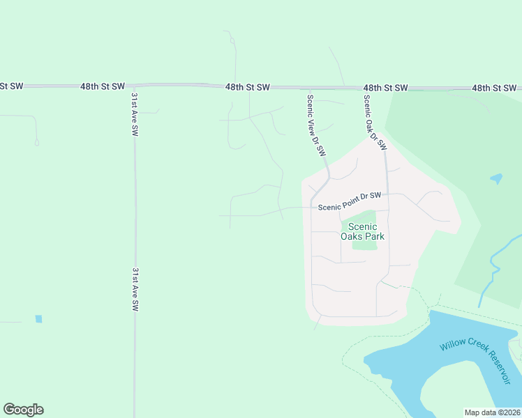map of restaurants, bars, coffee shops, grocery stores, and more near 5177 Scenic View Drive Southwest in Rochester