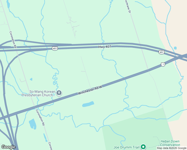 map of restaurants, bars, coffee shops, grocery stores, and more near 680 Winchester Road West in Whitby