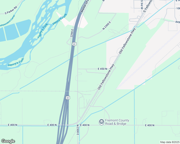 map of restaurants, bars, coffee shops, grocery stores, and more near 2324-2384 East 450 North in Saint Anthony