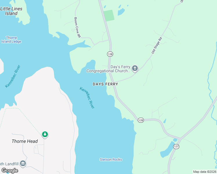map of restaurants, bars, coffee shops, grocery stores, and more near 7 Old Stage Road in Woolwich